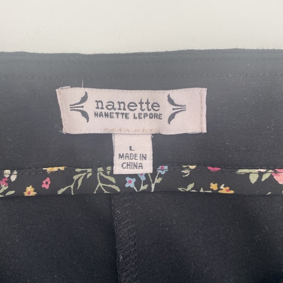 Nanette Lapore stretch black soft trousers - Picture 3 of 6